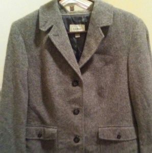 LL Bean Gray Blazer